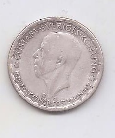 SUECIA DEL AÑO 1946 DE 1 KRONA TS